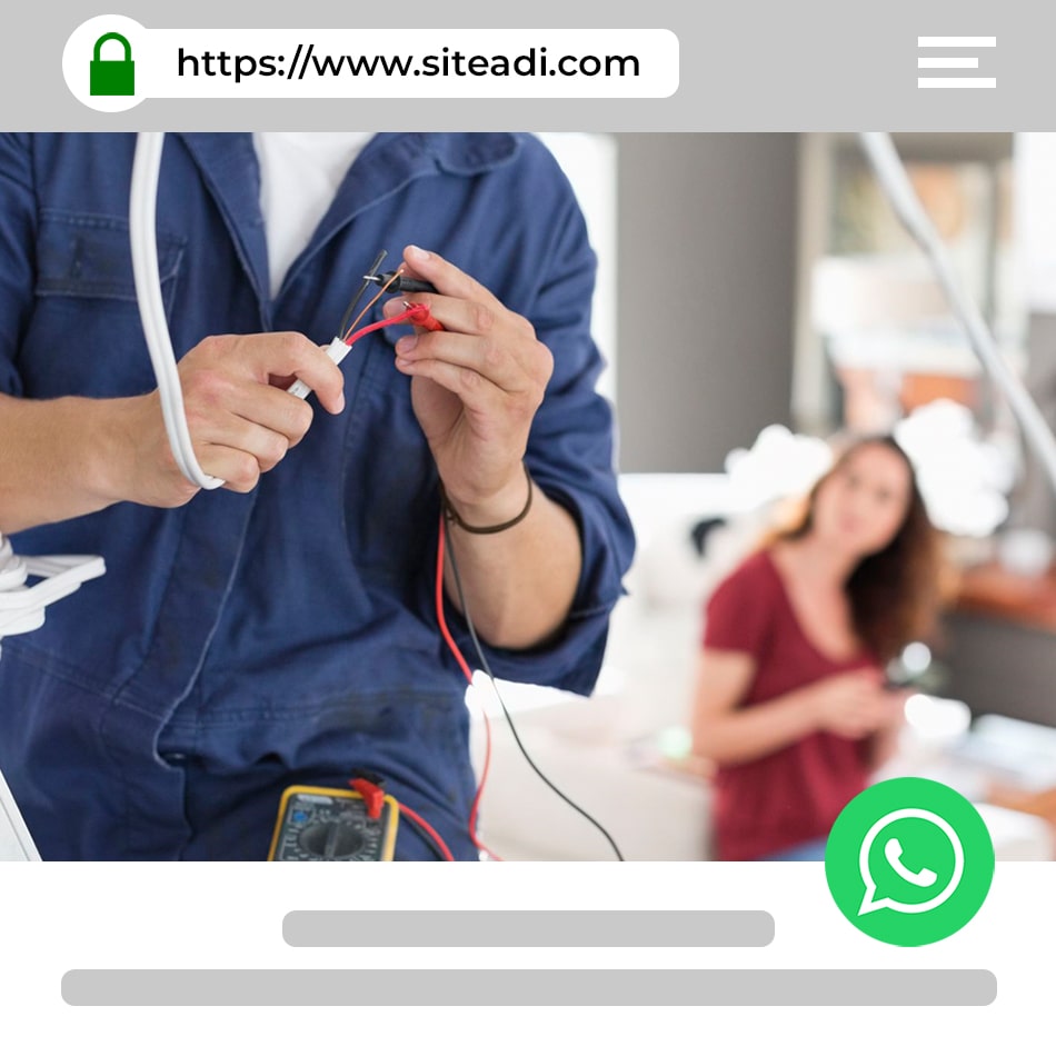 Elektrikçi Web Sitesi Tasarımı