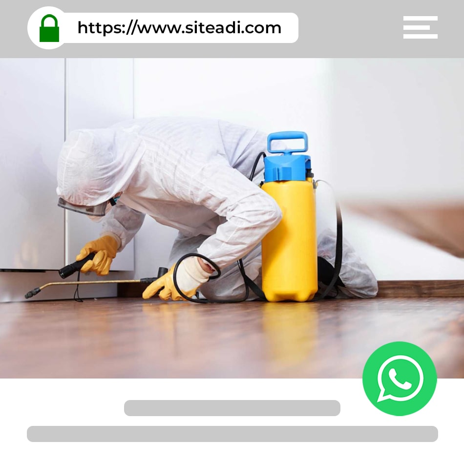 Haşere İlaçlama Web Sitesi Tasarımı